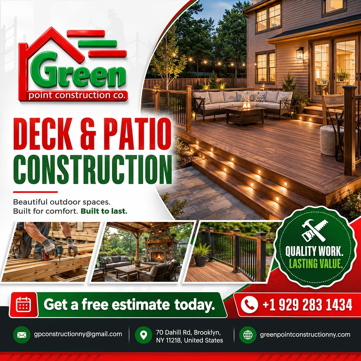 Why Your Brooklyn Deck Looks Fine—But Won't Last Another Winter