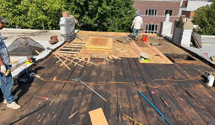 #Roof renovation#