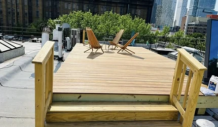 Deck and Patio Remodeling Project in Brooklyn | Completed by Green Point Construction