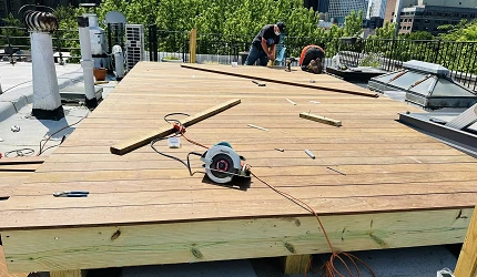 Deck and Patio Remodeling Project in Brooklyn | Completed by Green Point Construction