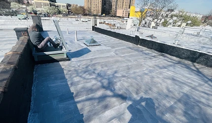 Roof replacement/ skylights/ Hatch door installed in Brooklyn,NYC/Green Point Construction Company