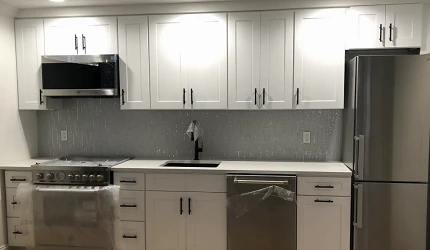 Kitchen renovation in Brooklyn # completed by green point construction