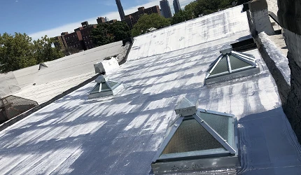 #Residential Roof Replacement & Old Age Damage Restoration in Clinton hill, Brooklyn, NY.