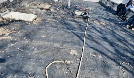 Roof replacement/ skylights/ Hatch door installed in Brooklyn,NYC/Green Point Construction Company