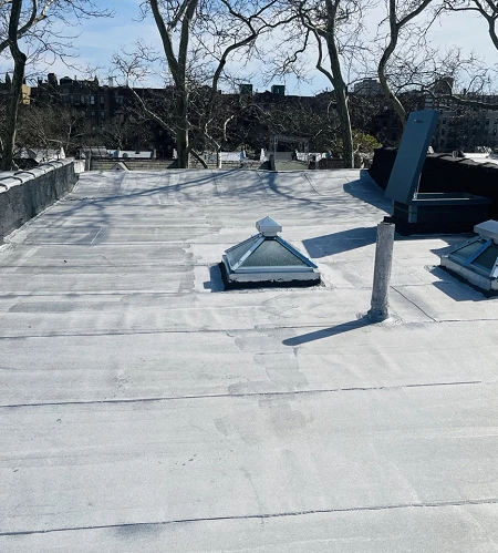 Roof replacement/ skylights/ Hatch door installed in Brooklyn,NYC/Green Point Construction Company